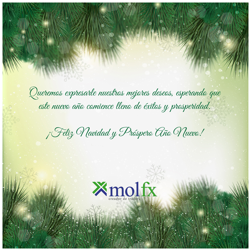 Nuestros mejores deseos en Noche Buena, y Muy Feliz Navidad! – molFX